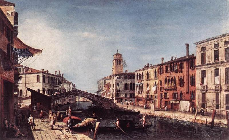 MARIESCHI, Michele View of the Rio di Cannareggio gs china oil painting image